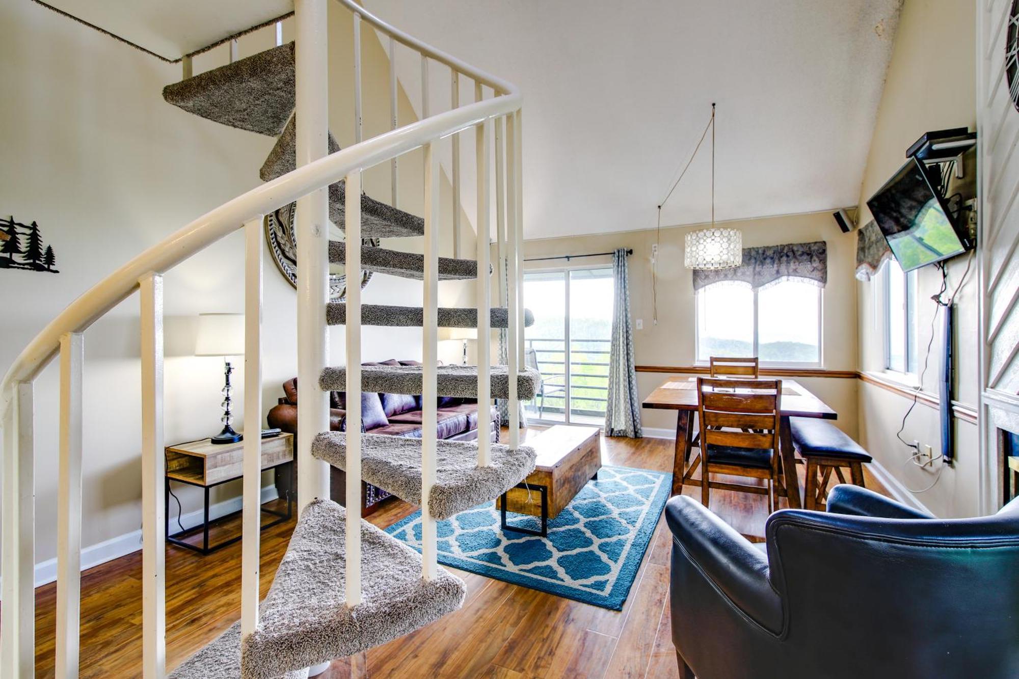 Gatlinburg Mountaintop Condo With Balcony And Views! Dış mekan fotoğraf